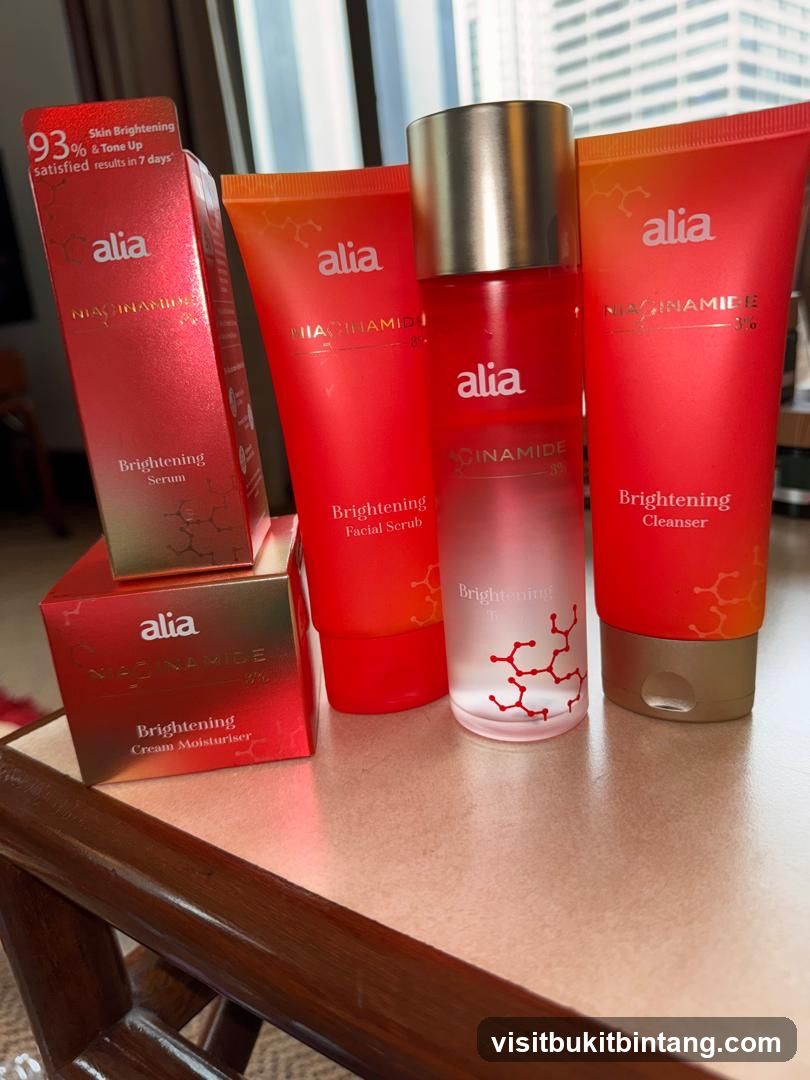 Alia Skincare Products