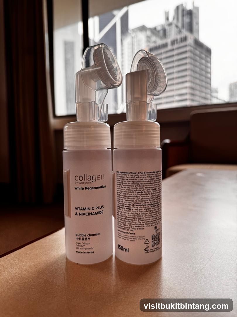 Collagen by Watsons White Regeneration Bubble Cleanser