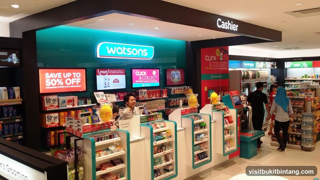 Watsons Store Interior