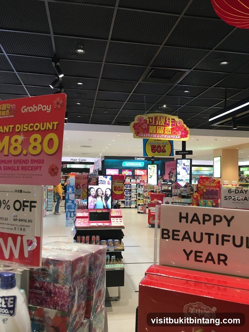 Retail Store Interior with Promotions