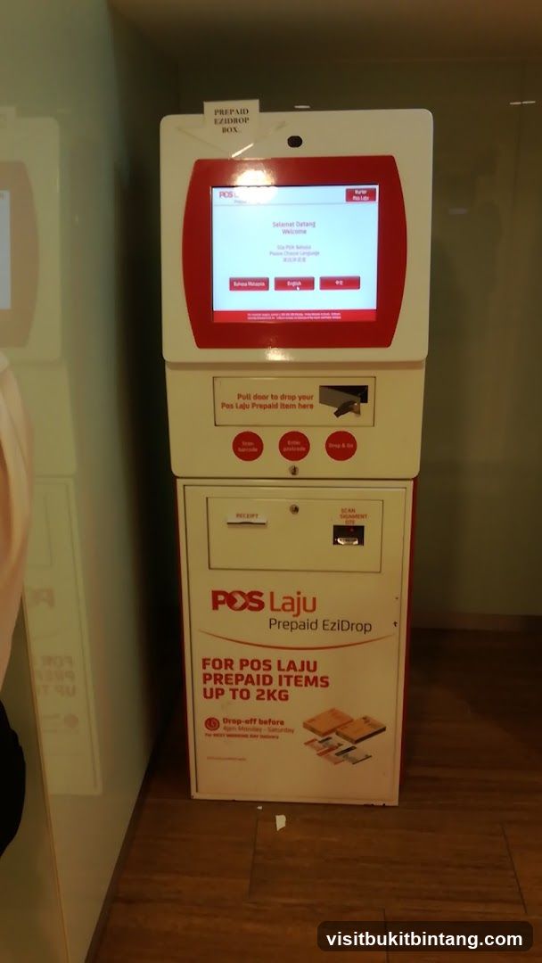 POS Laju Prepaid EziDrop Box