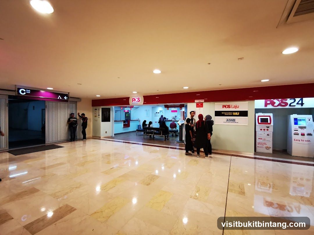 POS Laju and POS24 Service Area