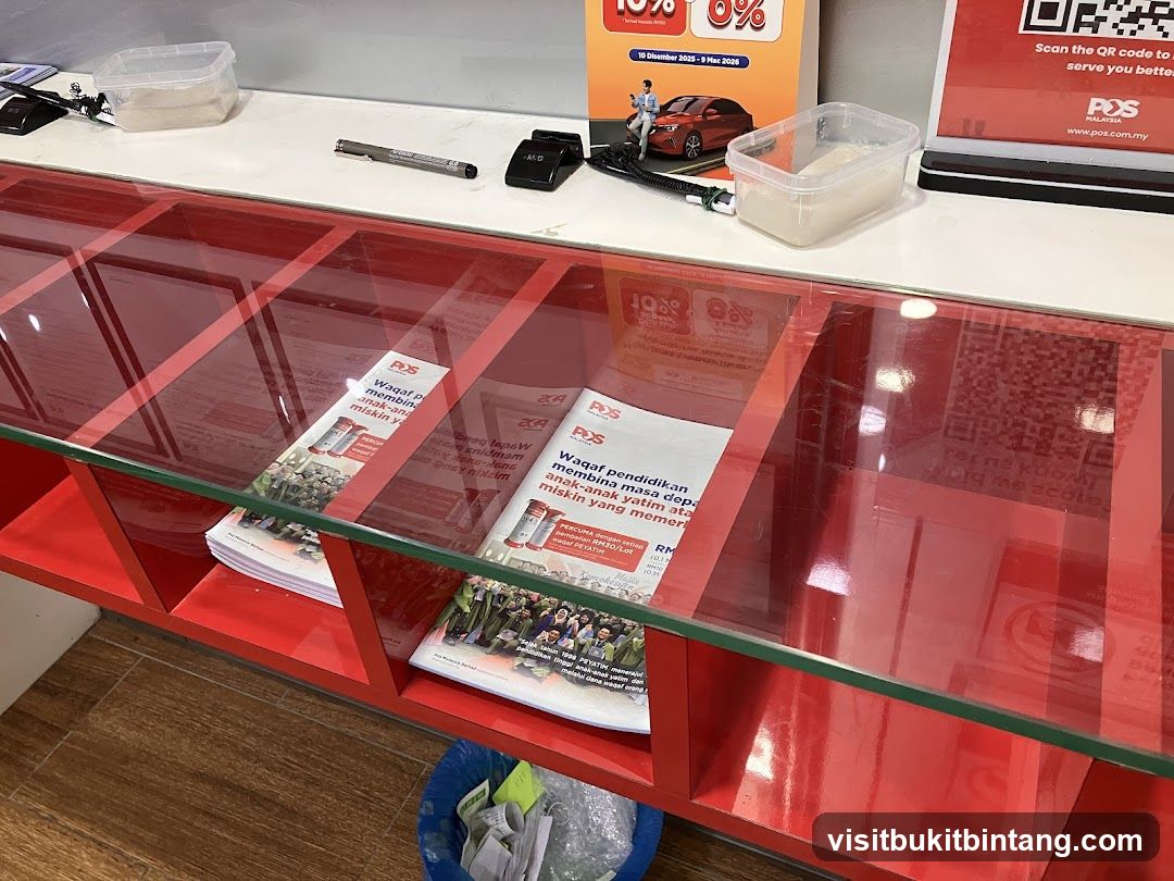 POS Malaysia Counter