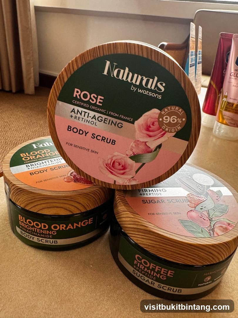 Naturals by Watsons Body Scrubs