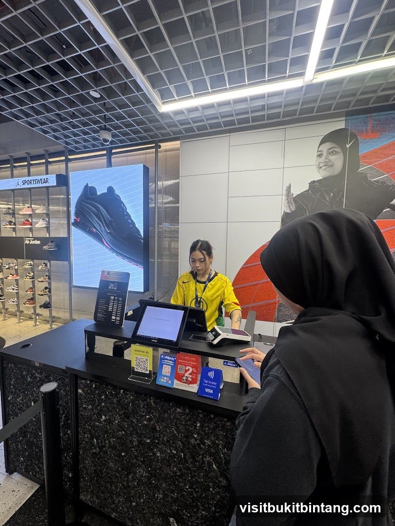 Checkout Counter in a Retail Store