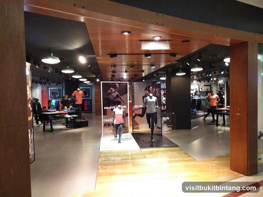 Athletic Apparel Store Interior