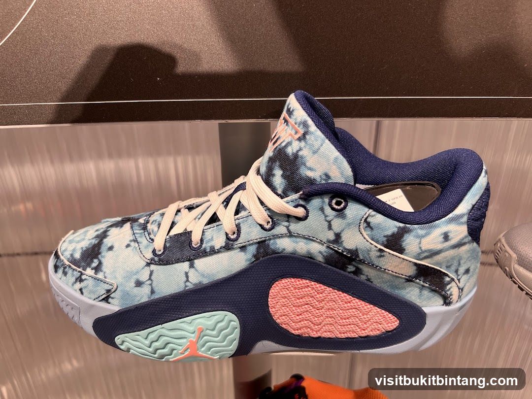 Tie-Dye Basketball Shoe