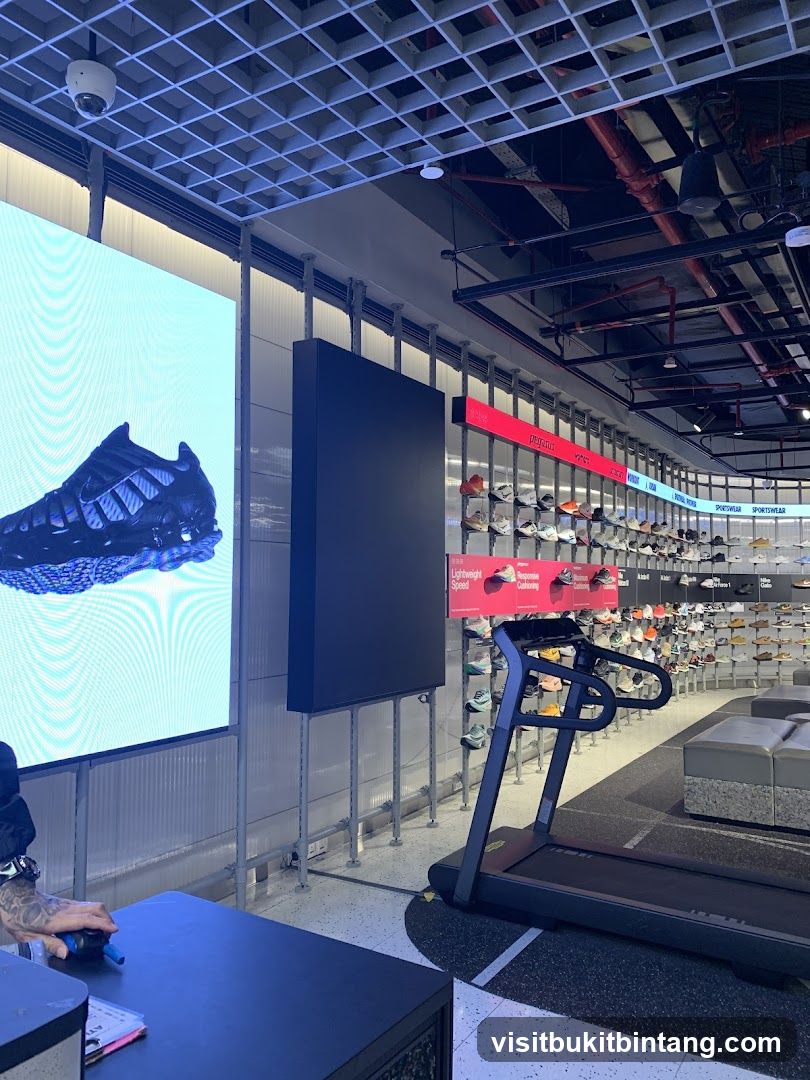 Sports Shoe Store Interior