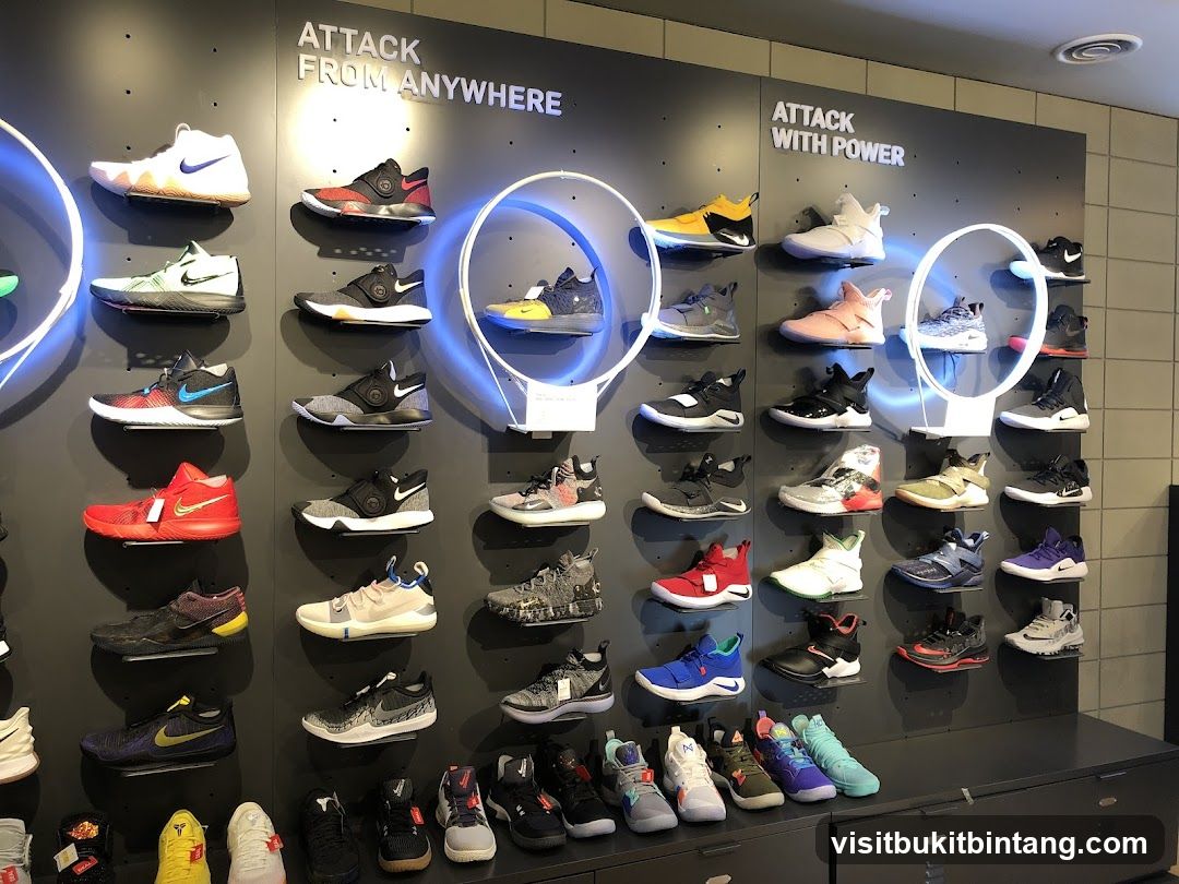 Nike Shoes Display