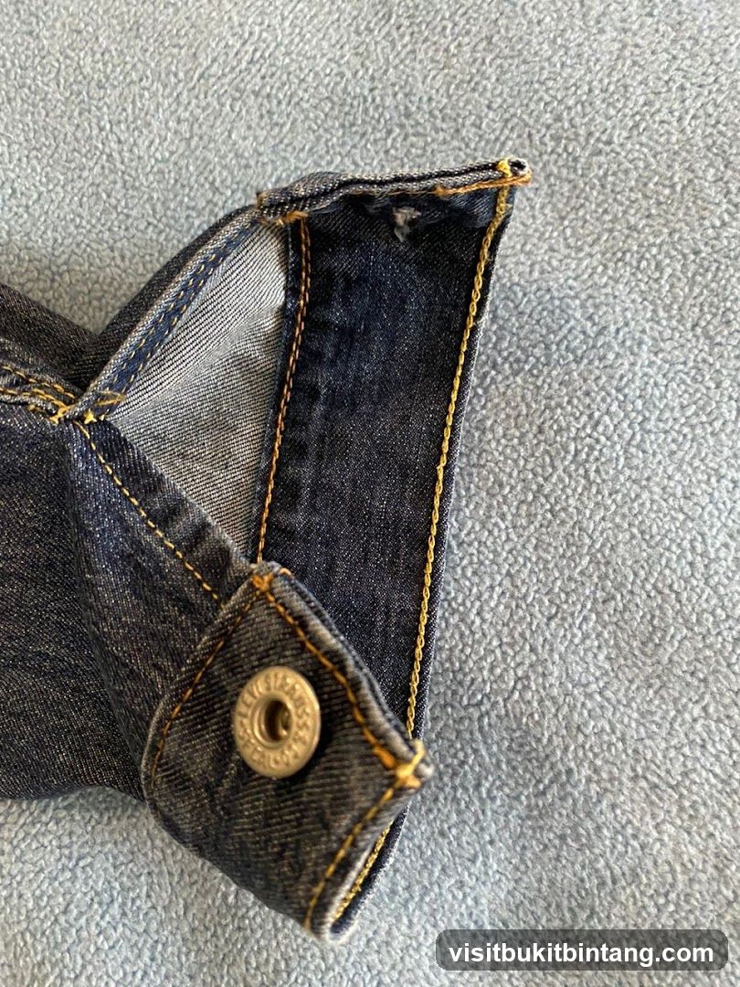 Denim Cuff Detail