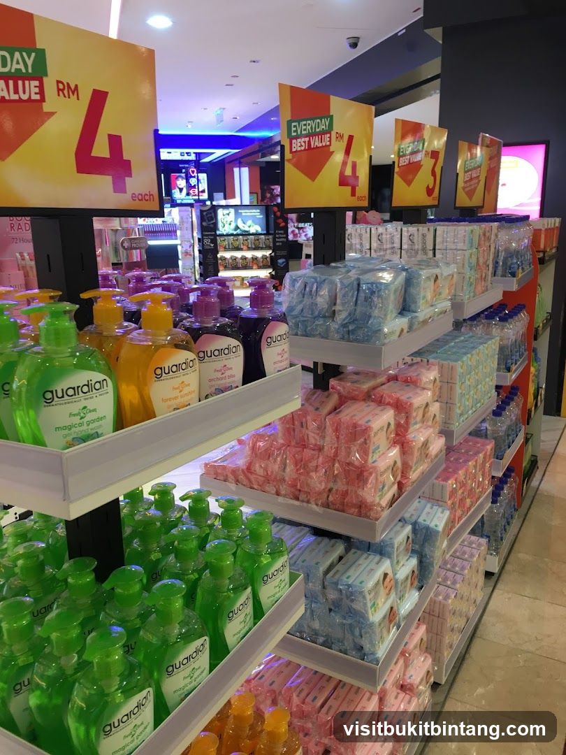 Health and Beauty Products Display
