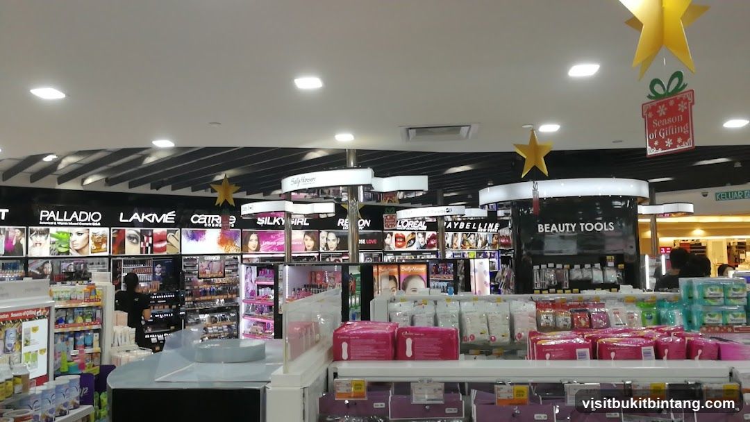 Cosmetics and Beauty Products Display