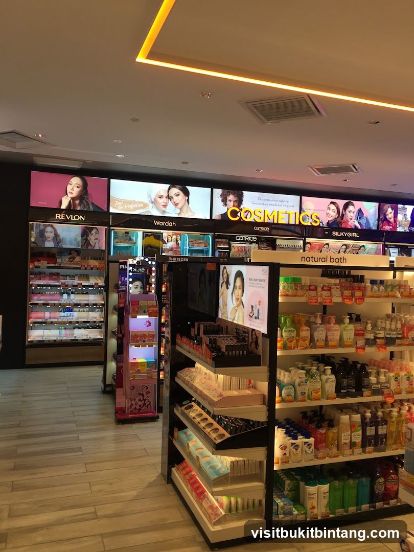 Cosmetics store interior