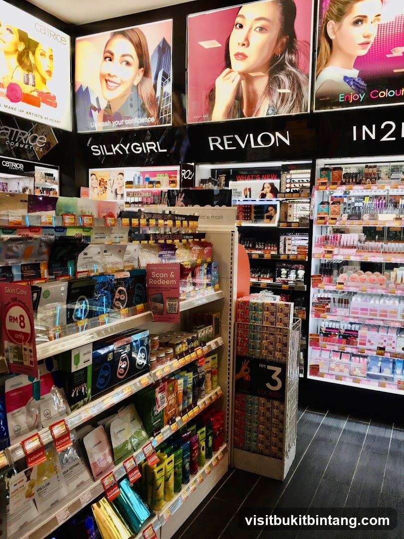 Cosmetics Store Aisles