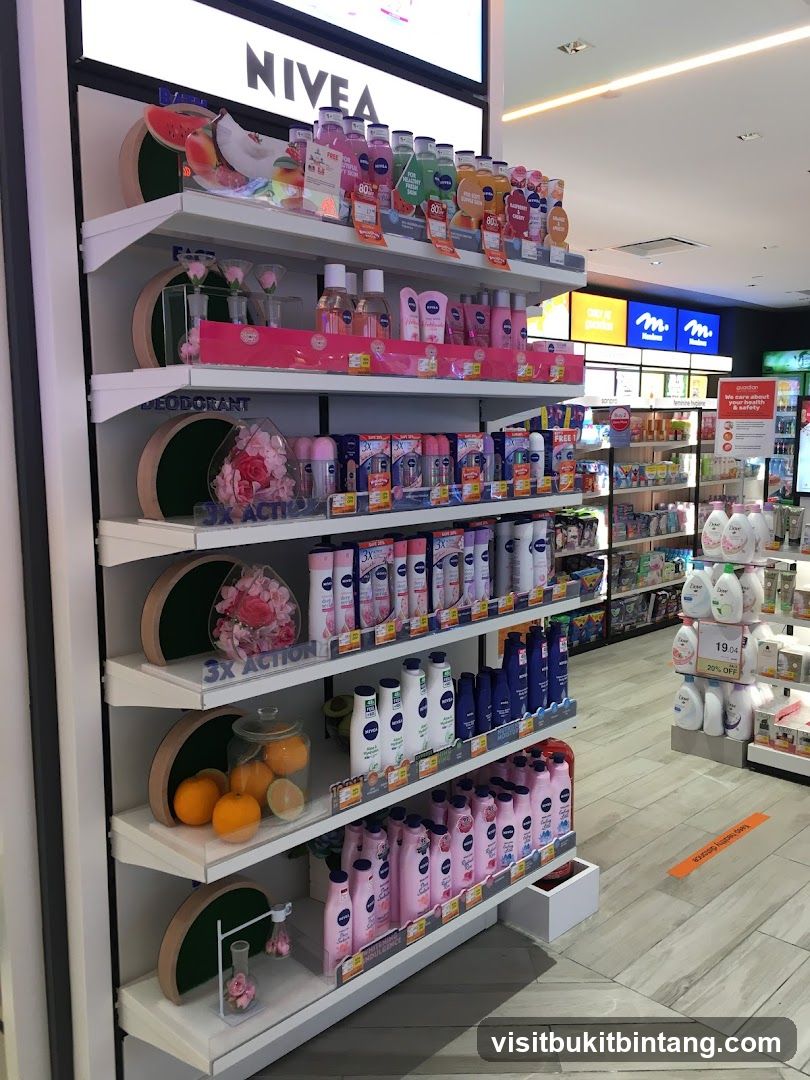 NIVEA Products Display