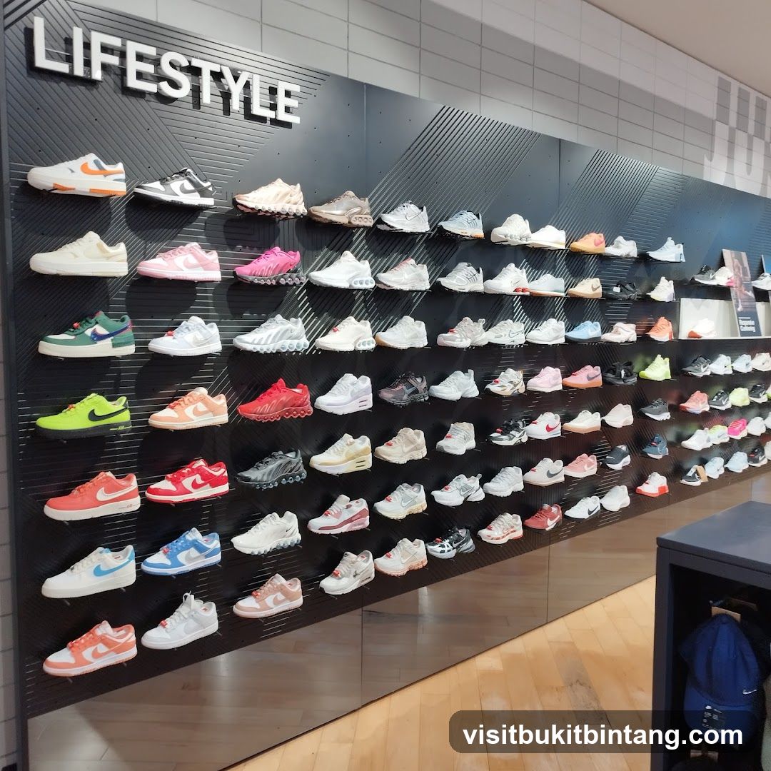 Lifestyle Shoe Display