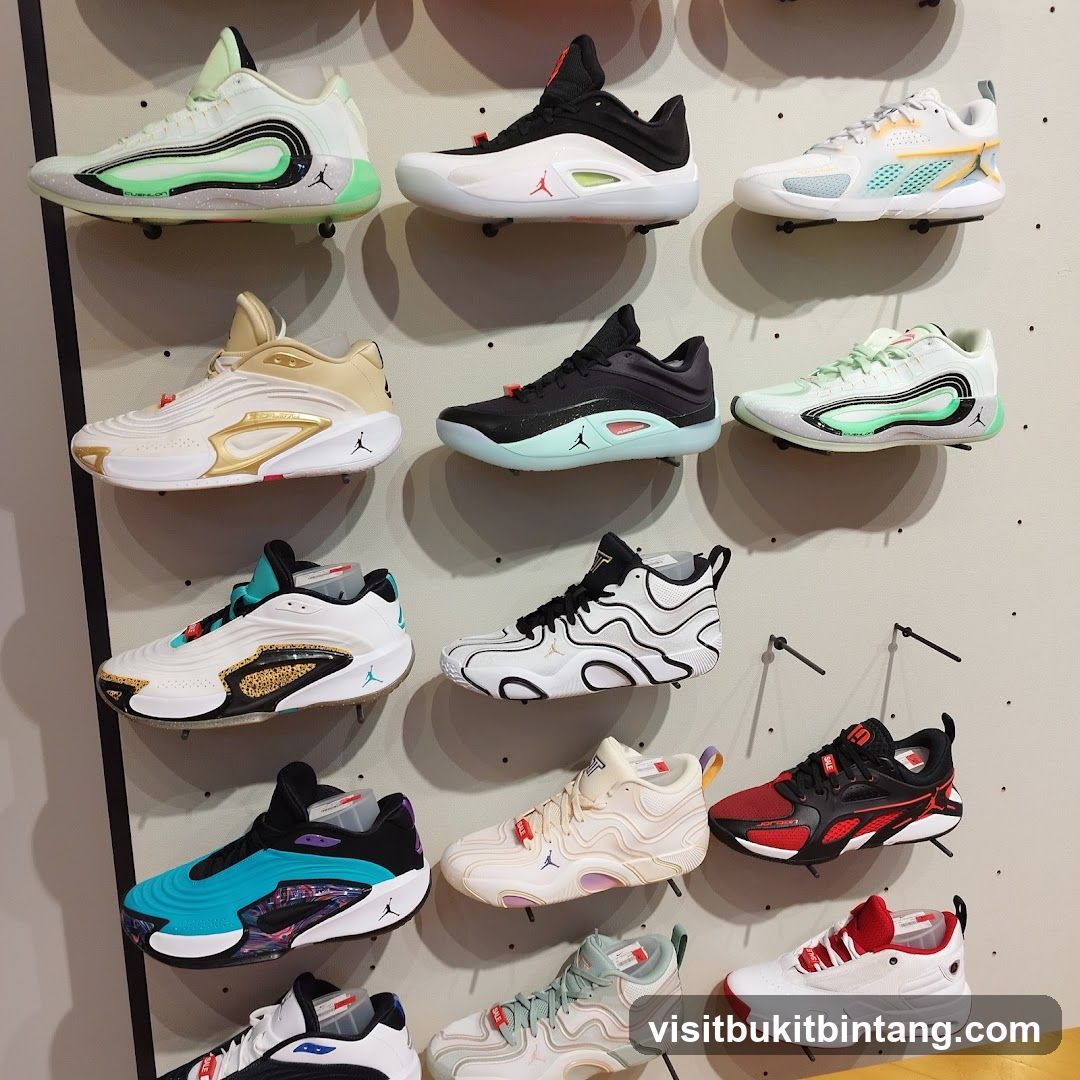 Assortment of Athletic Shoes