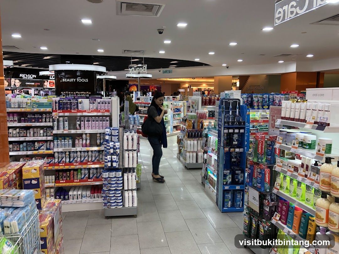 Cosmetics and Oral Care Aisle