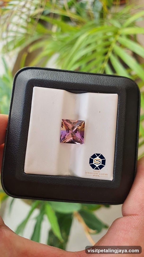 Gemstone in Display Case