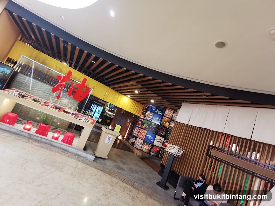 Restaurant Interior with Japanese Decor