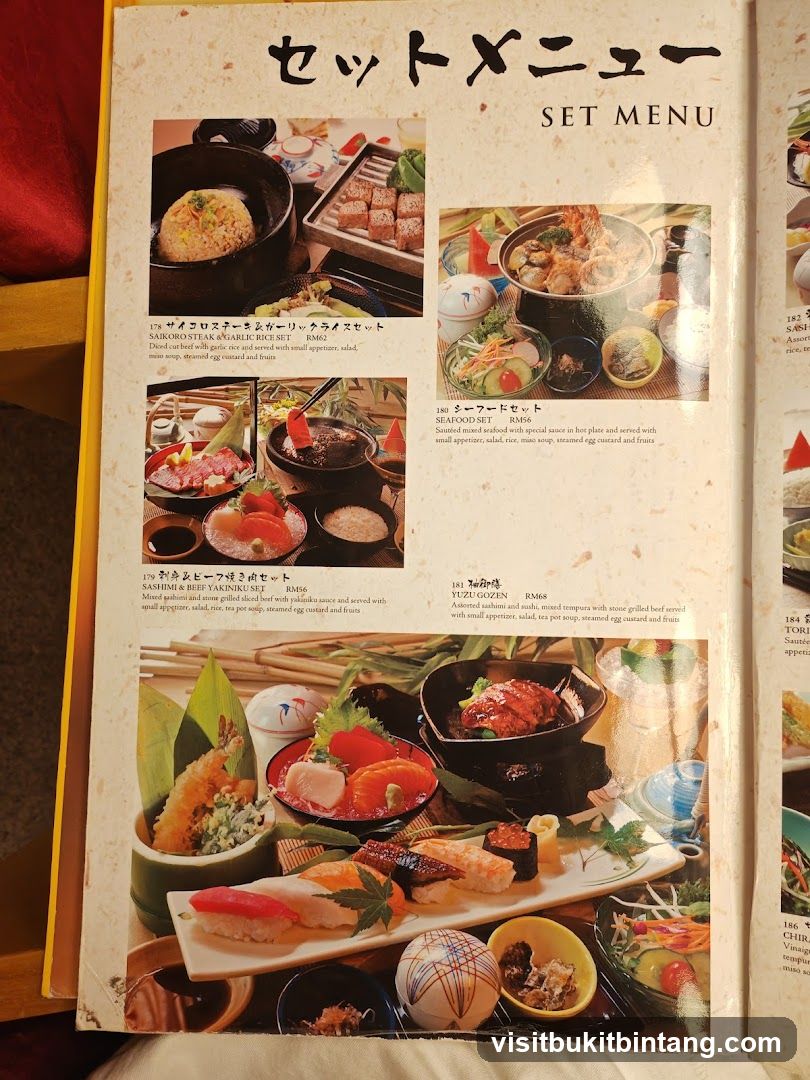 SET MENU
