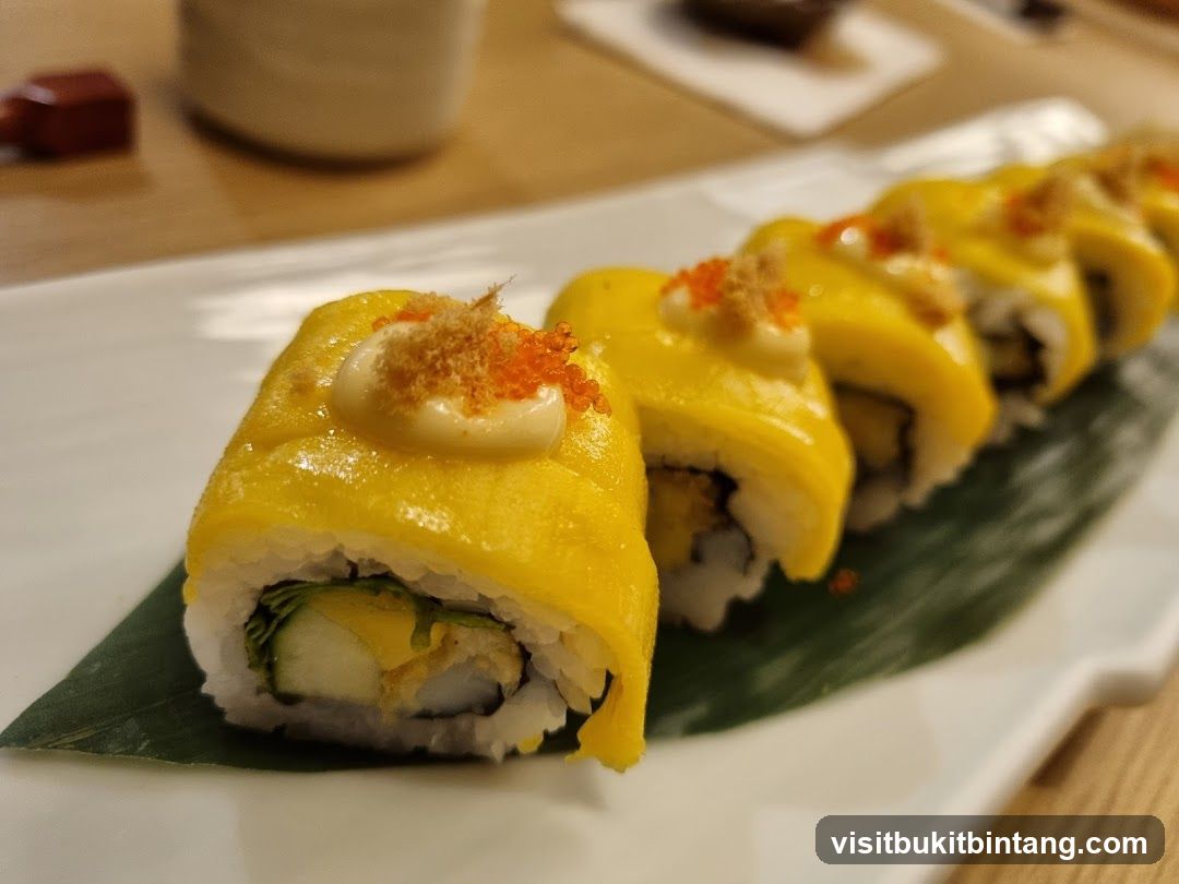Mango Sushi Rolls