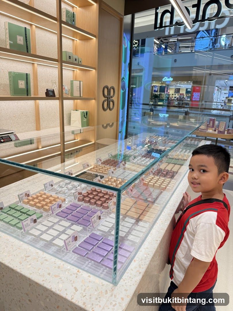 Chocolates Display