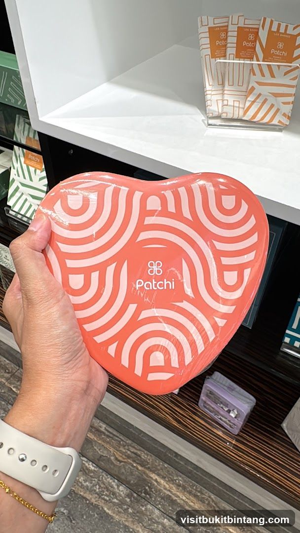Patchi Heart-Shaped Box