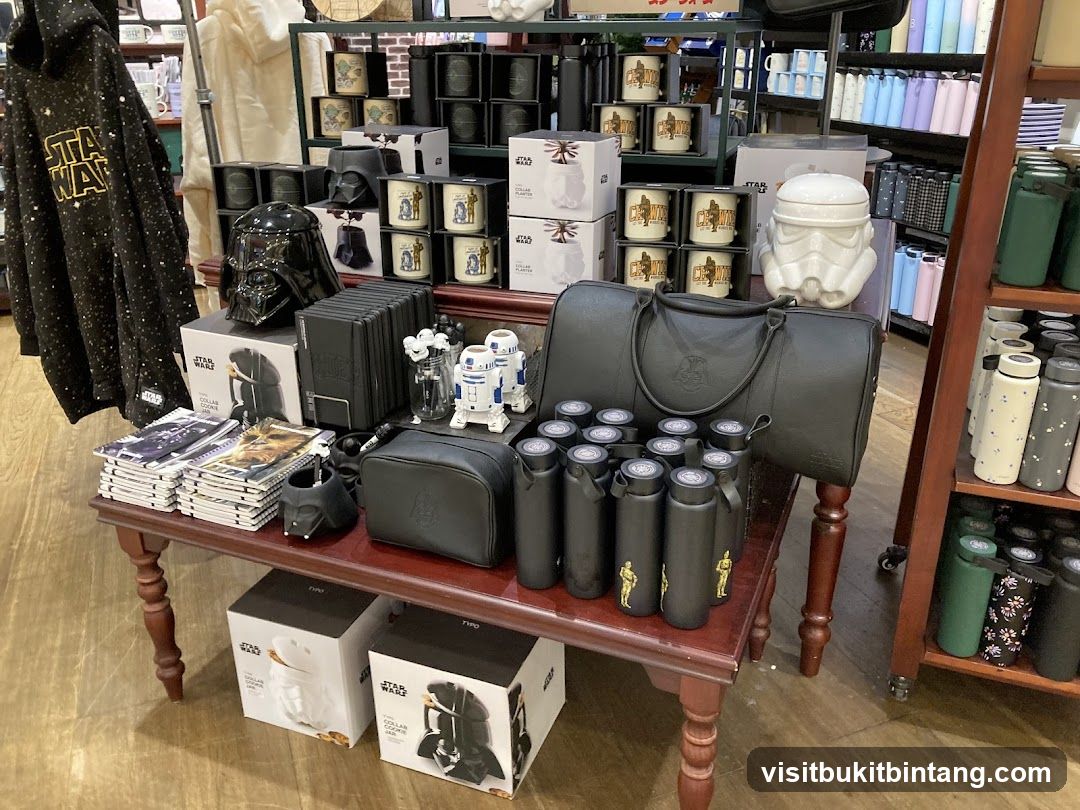 Star Wars Merchandise Display