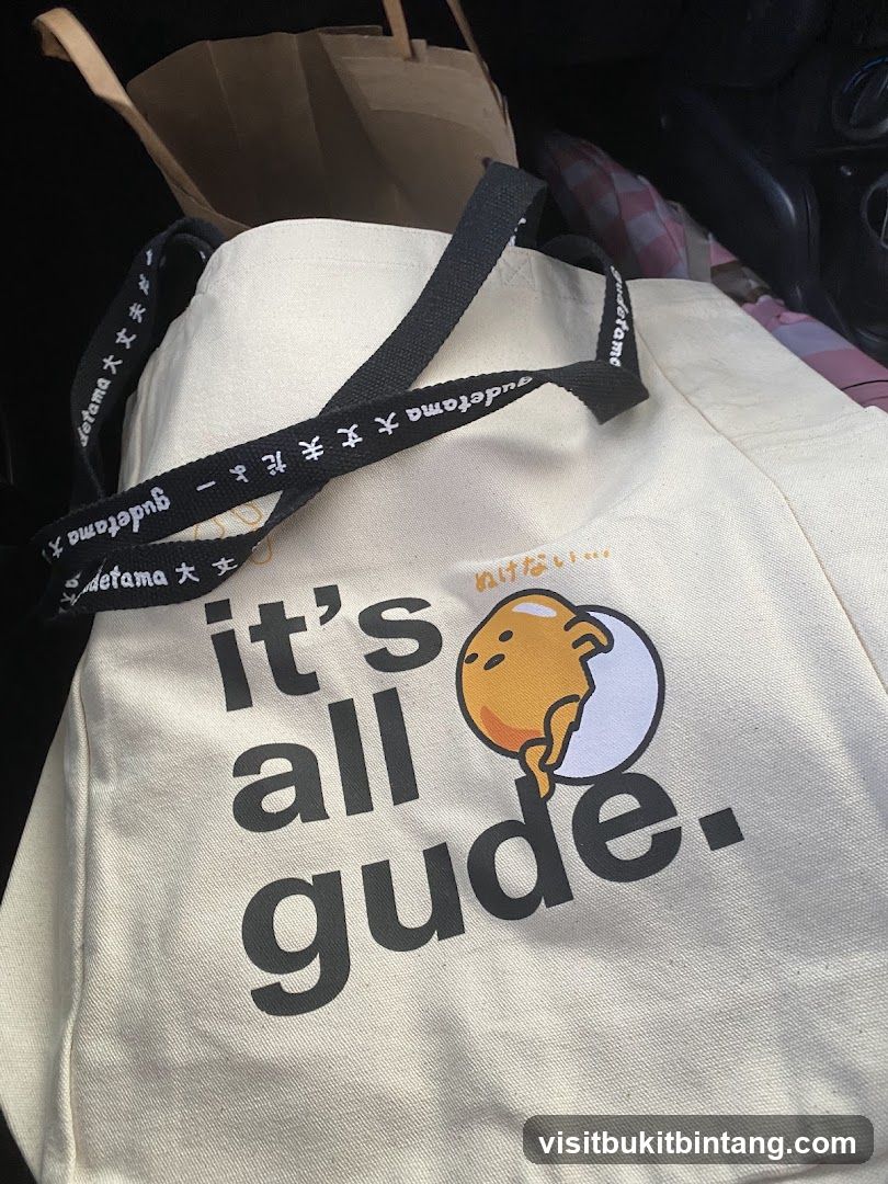 Gudetama Tote Bag