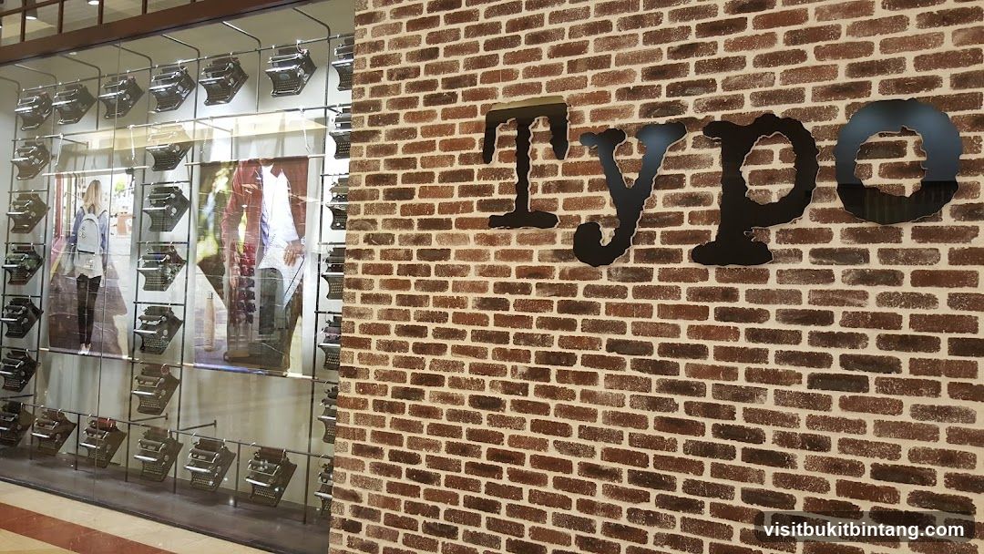 Typo Storefront Display
