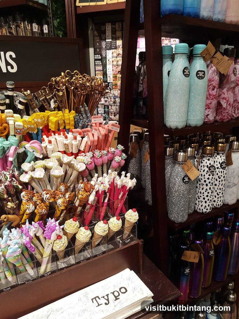 Stationery and Drinkware Display