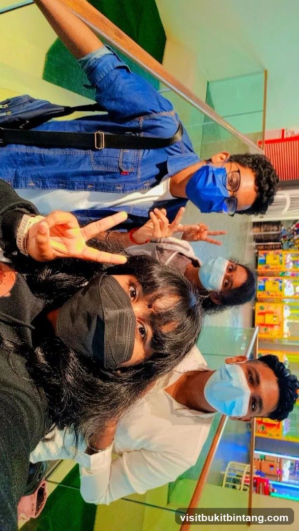Group of friends taking a selfie