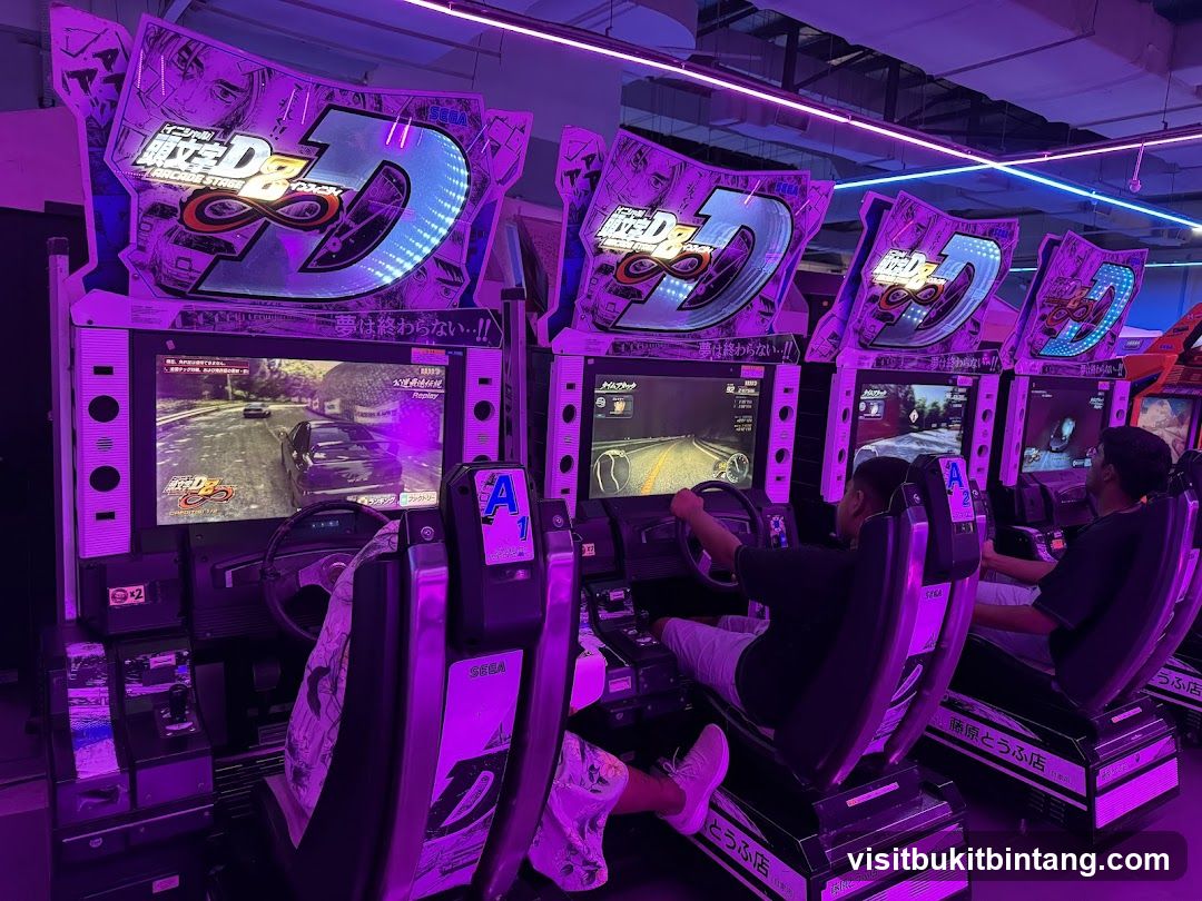 Arcade Racing Game Booths