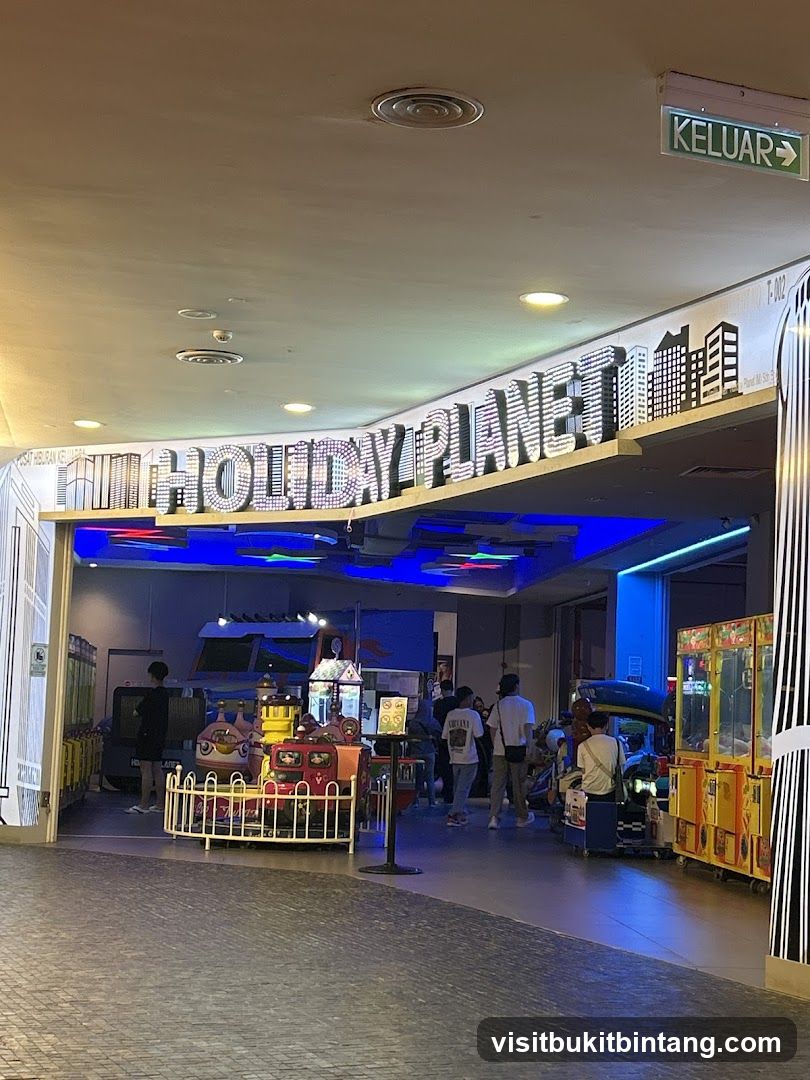 Amusement Center Entrance