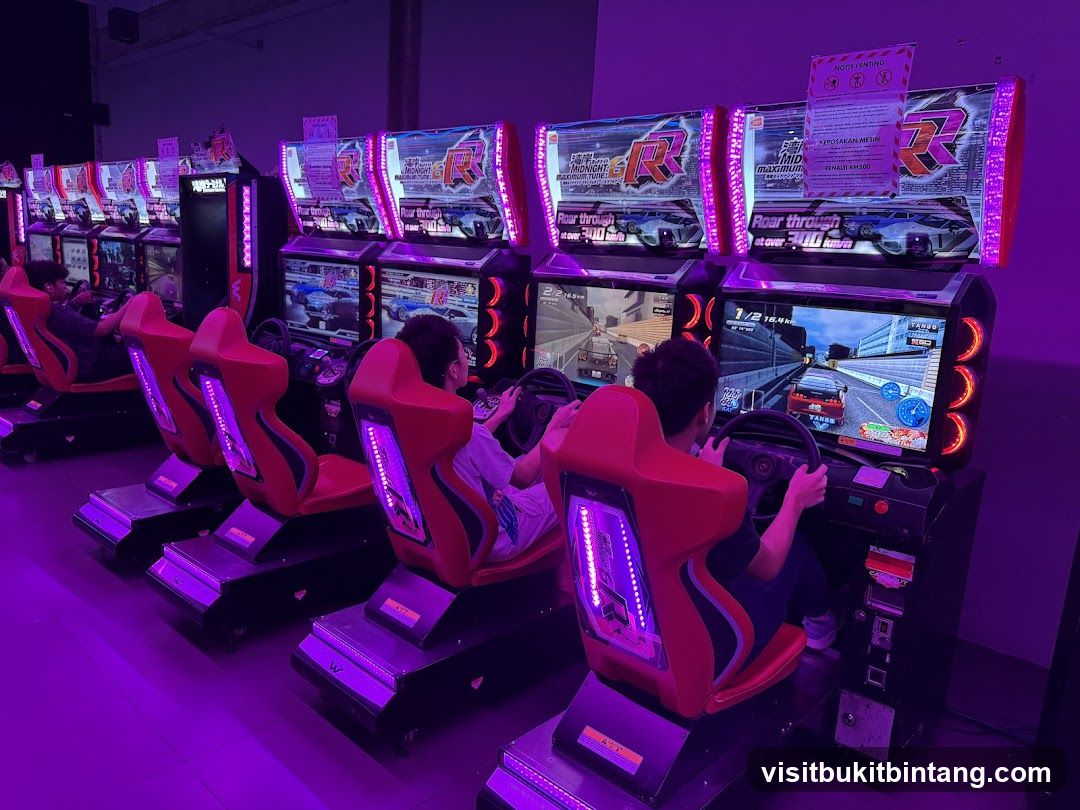 Arcade Racing Game Booths