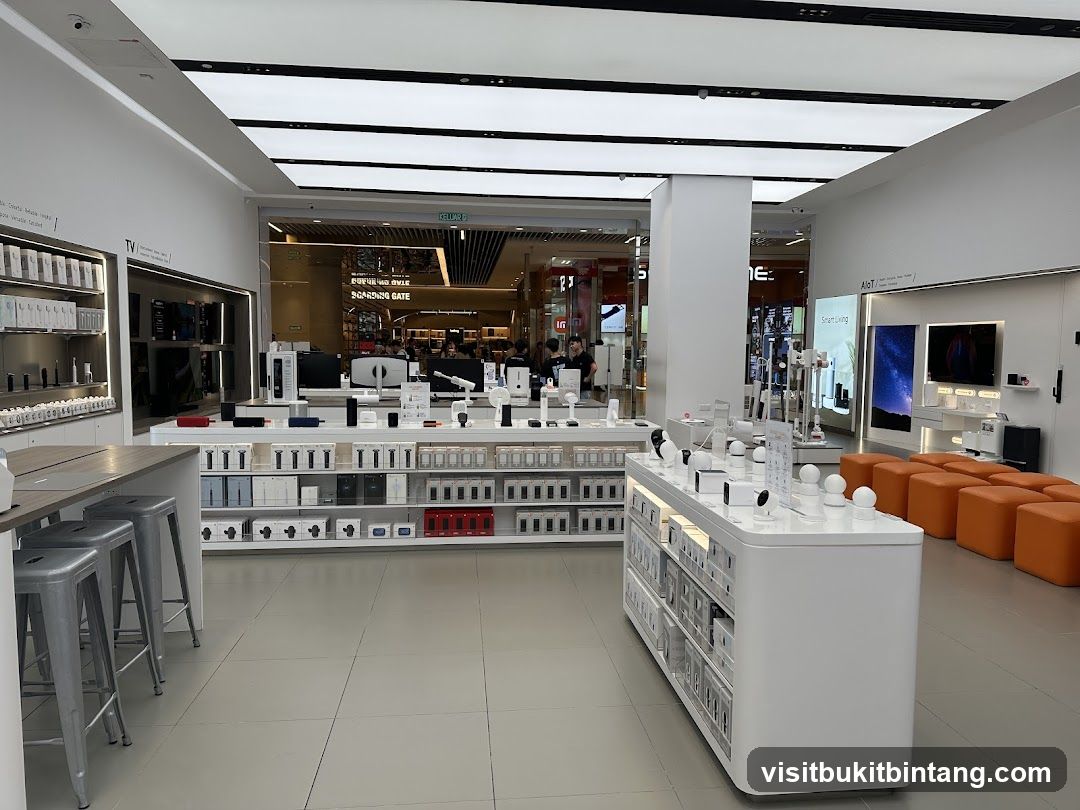 Electronics Store Interior