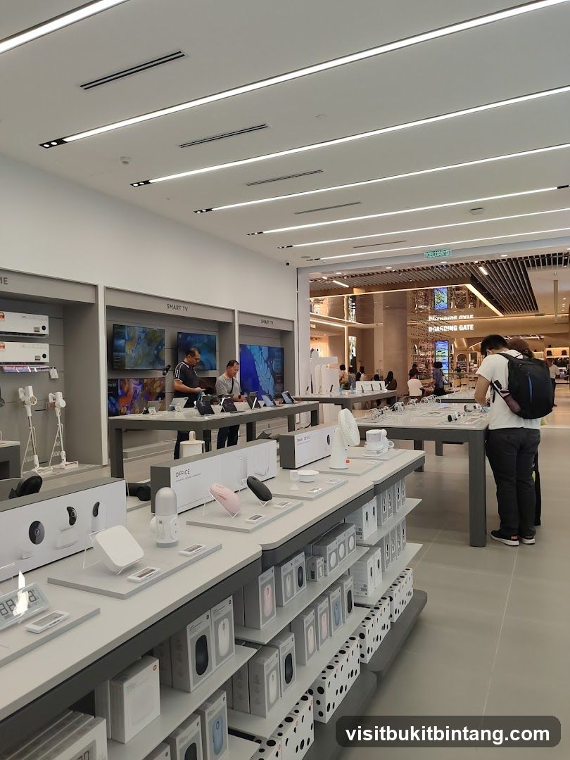 Electronics Store Interior