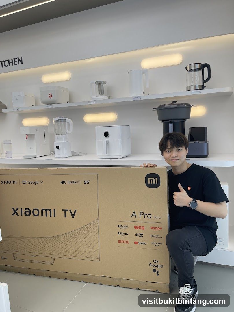Man with Xiaomi TV Box