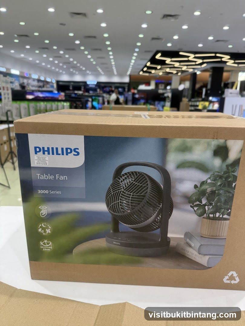 Philips Table Fan Box