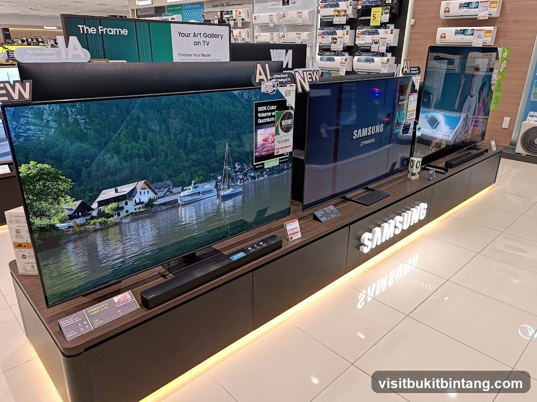 Samsung Televisions Display