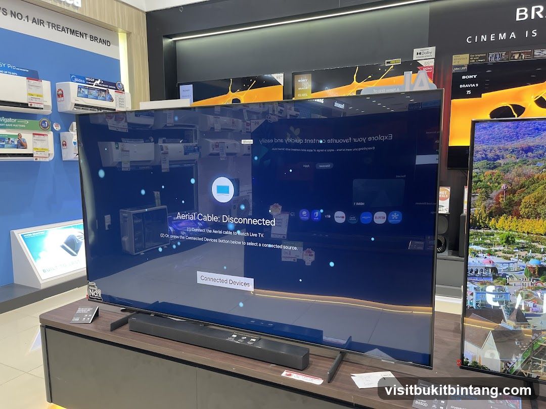 Electronics Store Display
