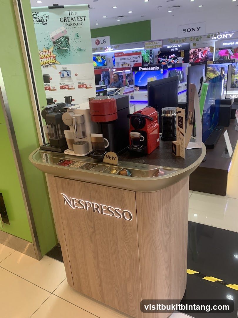 Nespresso Coffee Machine Display