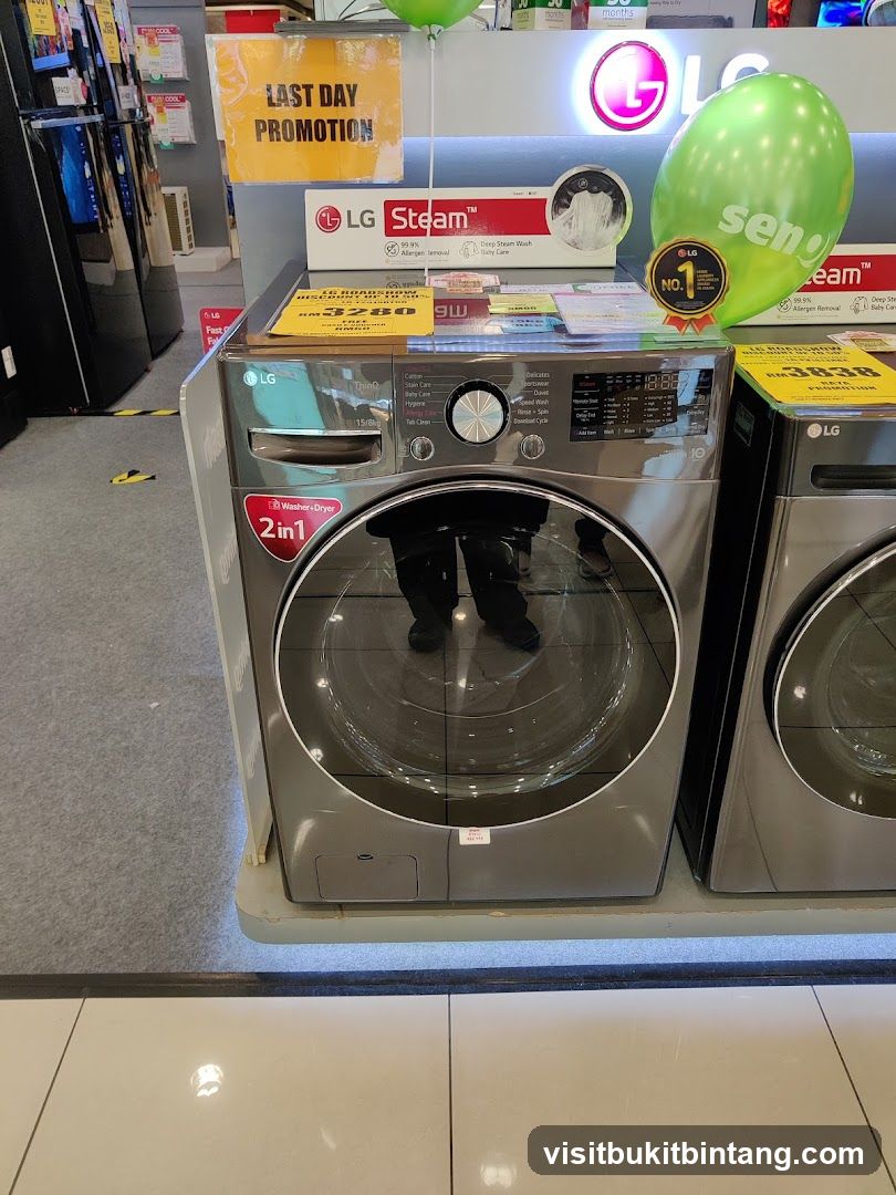 LG Washing Machine Display