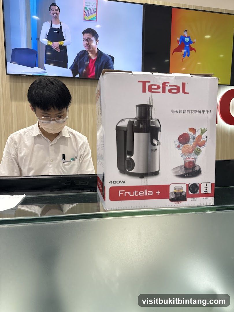 Juicer Box Display