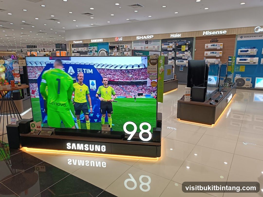 Electronics Store Display