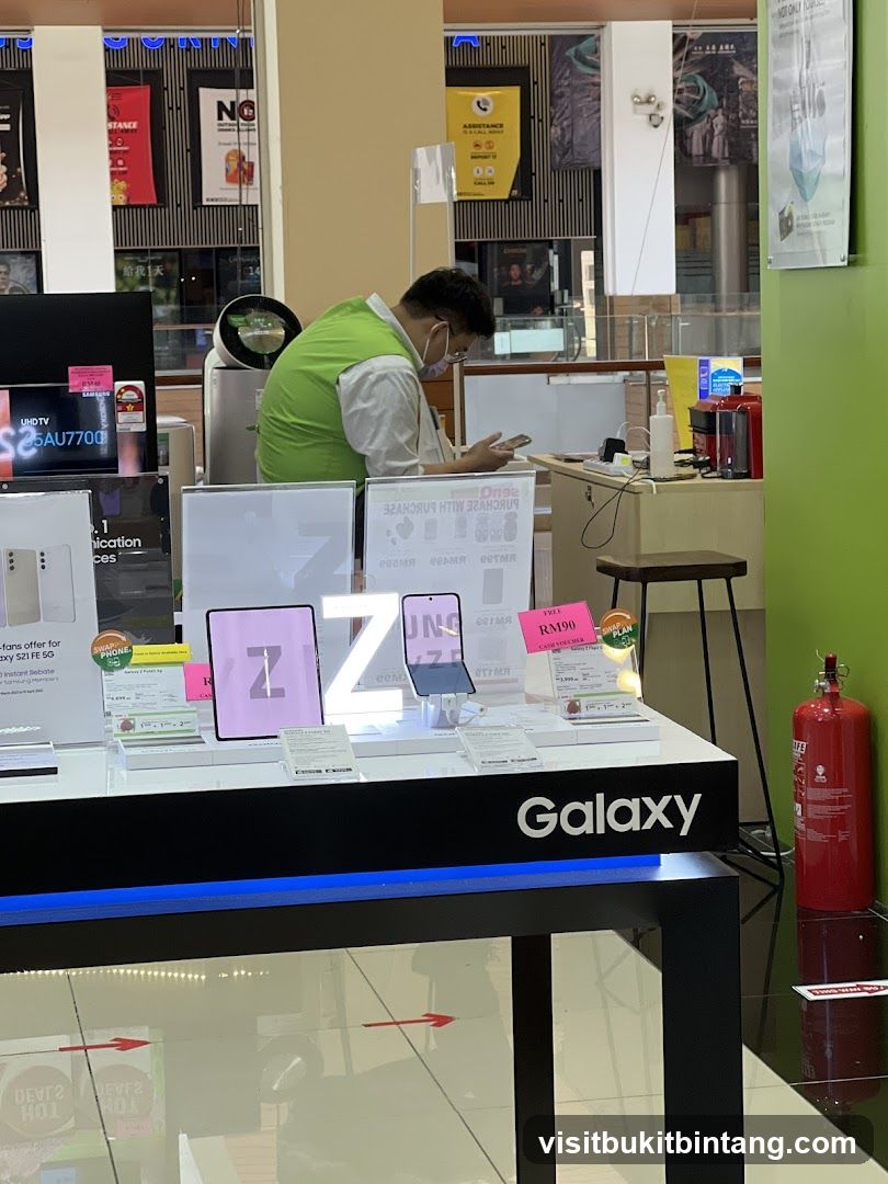 Electronics Store Display