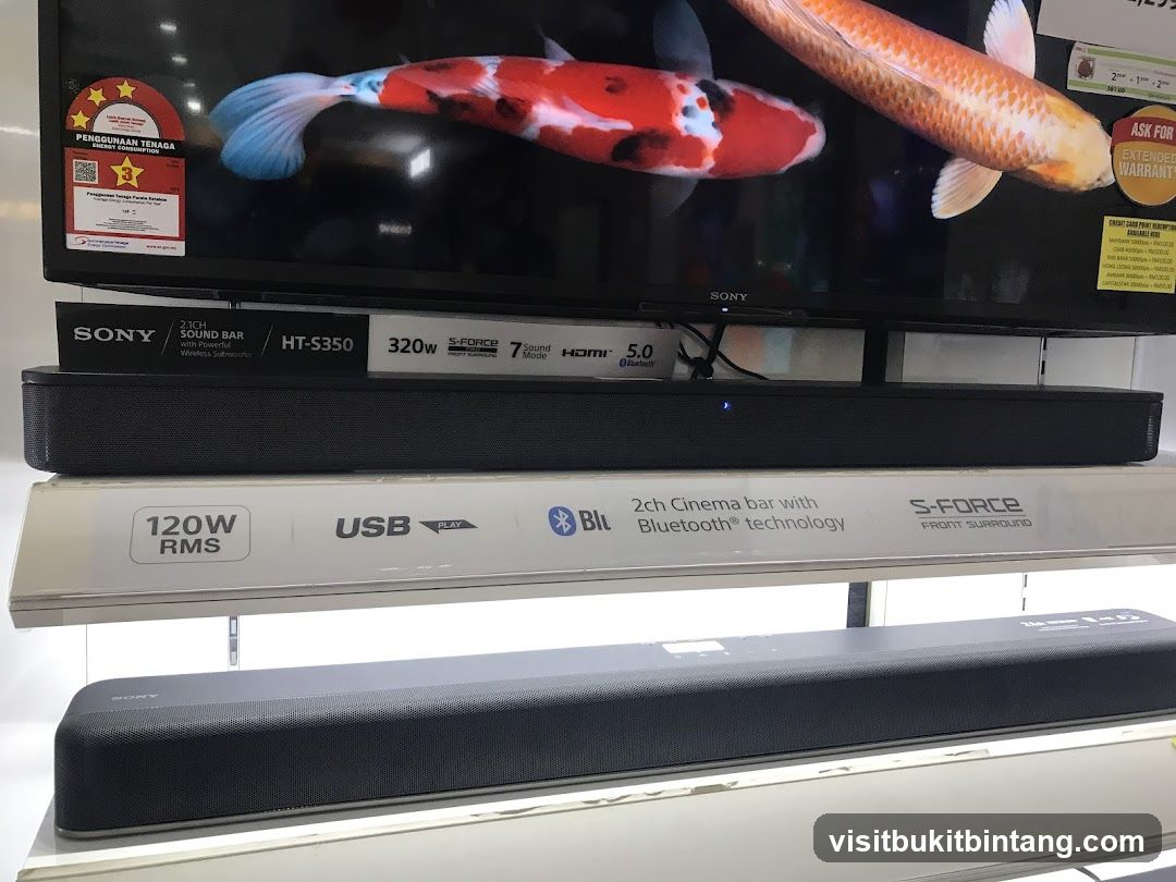 Sony Soundbars Display