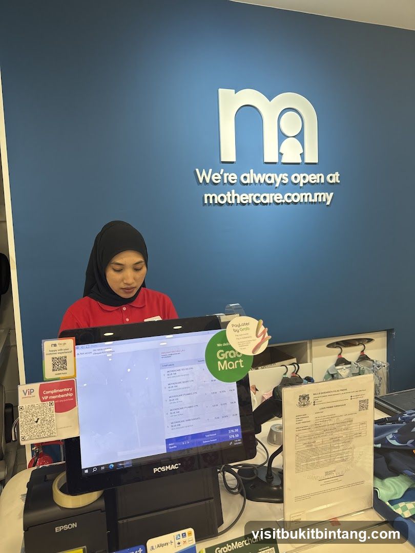 Mothercare Checkout Counter