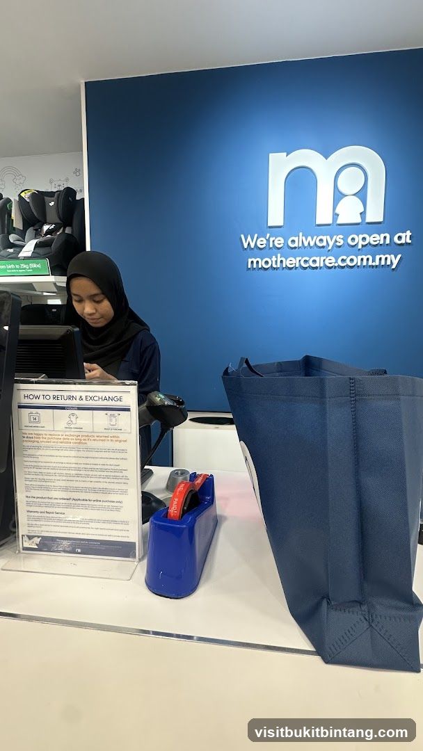 Mothercare Store Counter